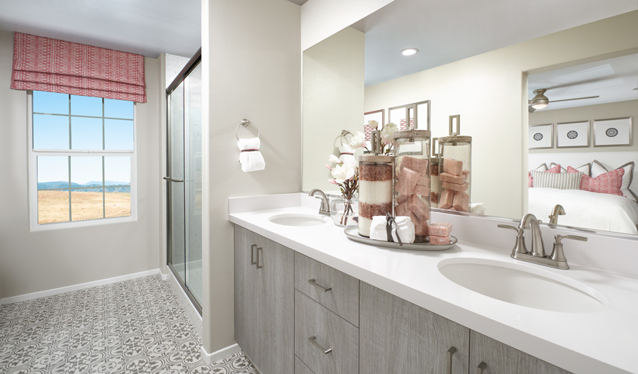 Owner's Bathroom of the Coral plan