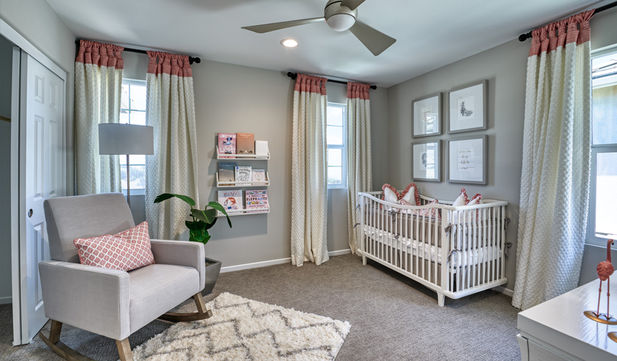 Bedroom 2 of the Coral plan