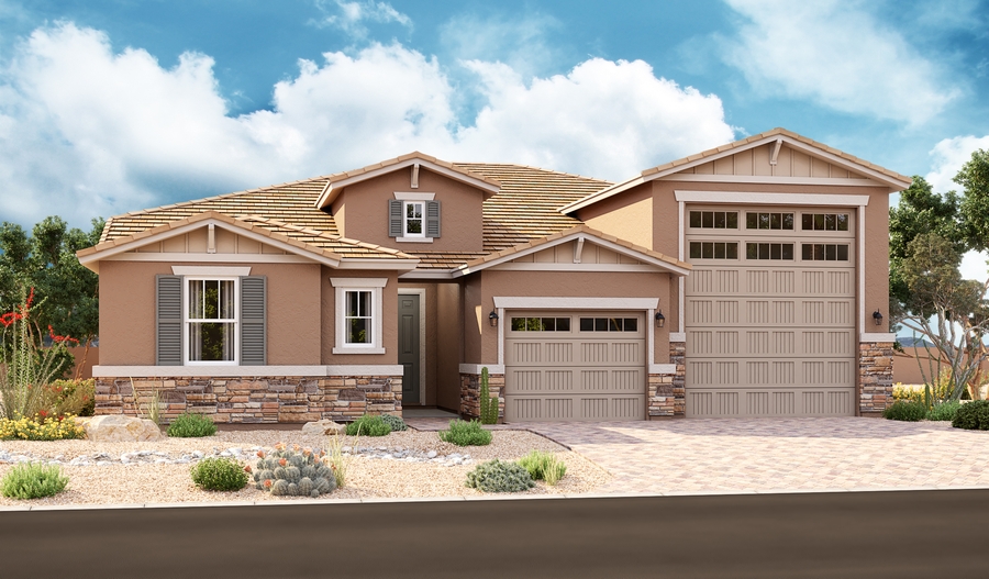 The Deacon Elevation B Exterior B of the Deacon plan
