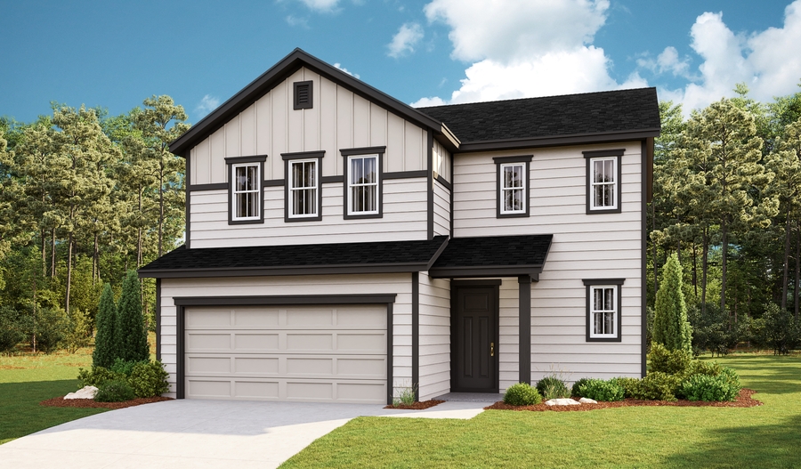 Exterior A of the Coral plan
