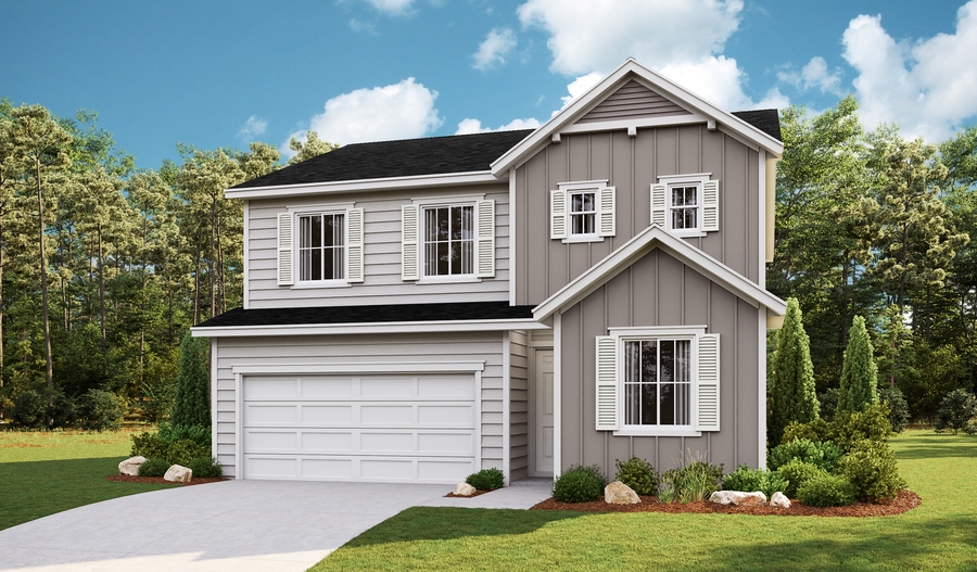 Exterior A of the Pearl plan