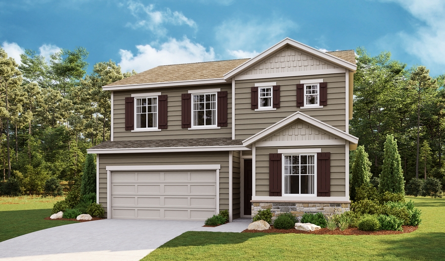 Exterior B of the Pearl plan