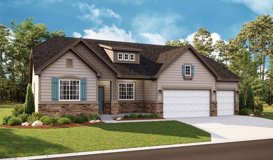 The Helena Elevation E Exterior E of the Helena plan