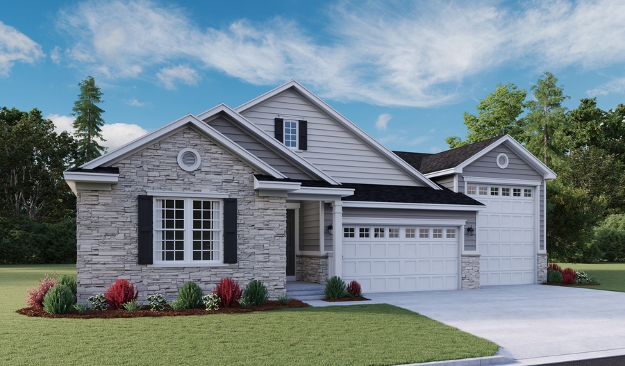 Exterior B of the harris plan