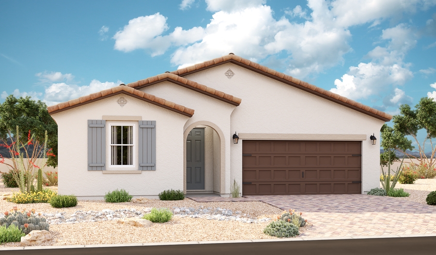 Exterior A of the Agate plan