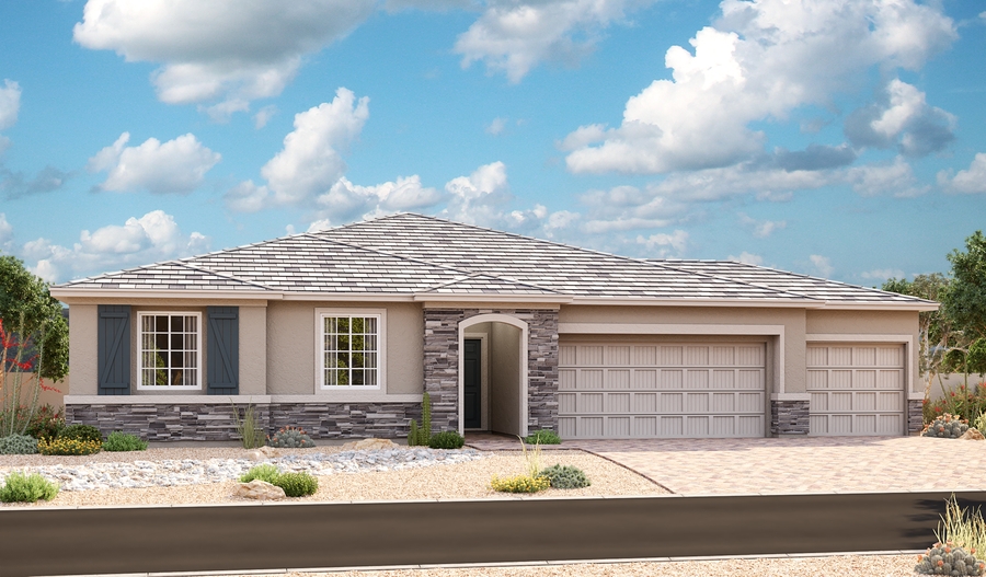 The Daniel Elevation C Exterior C of the Daniel plan