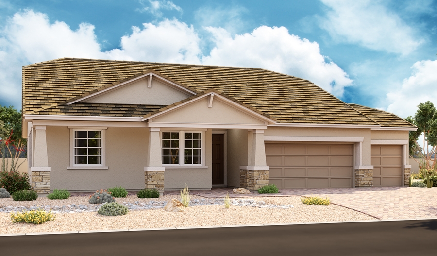 The Delaney Elevation B Exterior B Of the Delaney plan