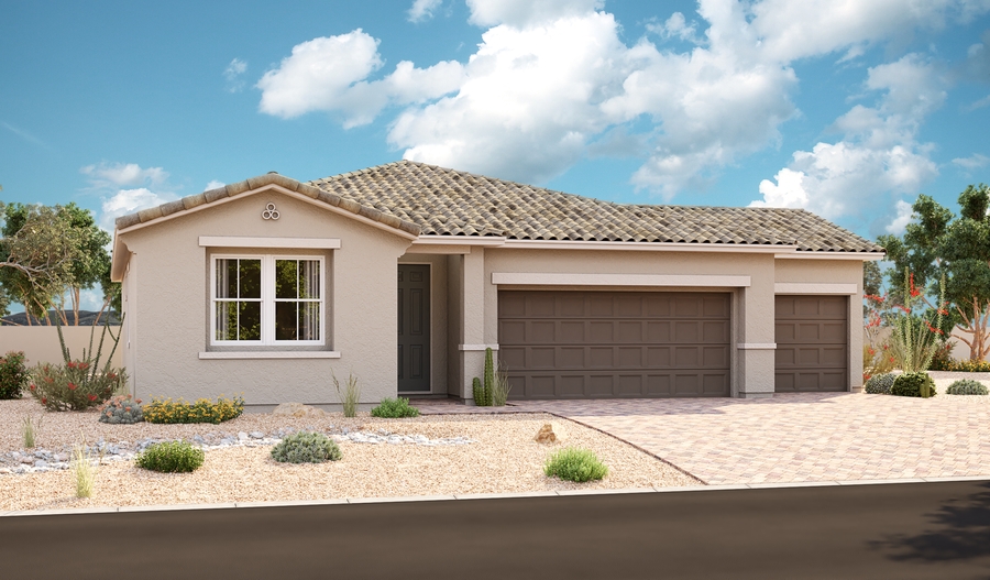 Exterior A of the Agate plan