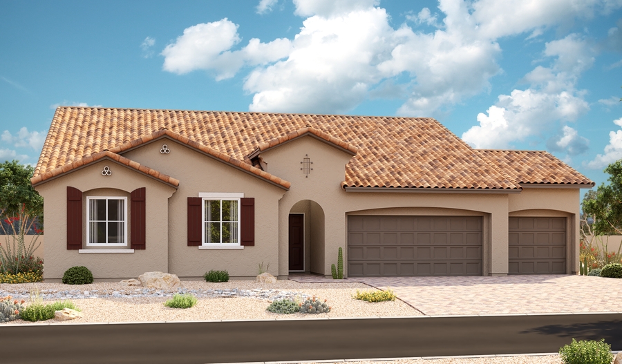 The Daniel Elevation A Exterior A of the Daniel plan
