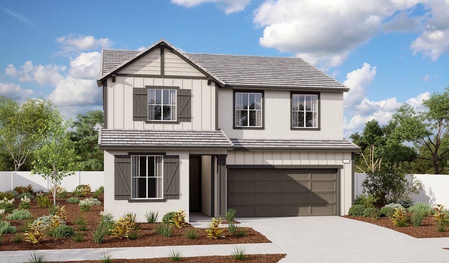 Exterior C of the Pearl plan