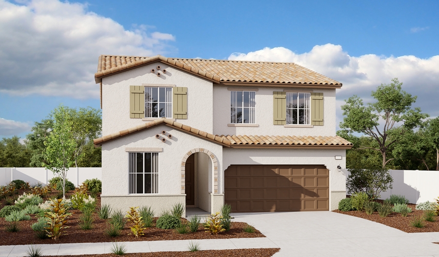 Exterior A of the Pearl plan