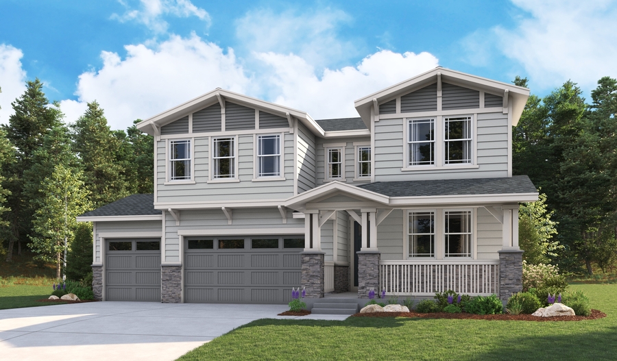 The Coronado Elevation B Exterior B of the Coronado plan