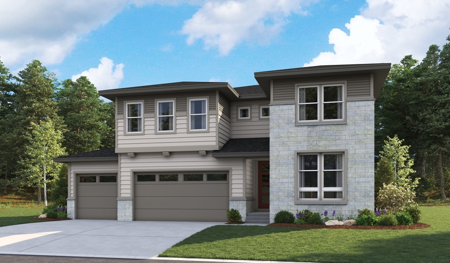 Exterior C of the Coronado plan