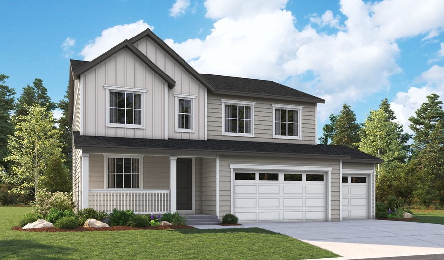 The Hemingway Elevation A Exterior A of the Hemingway plan