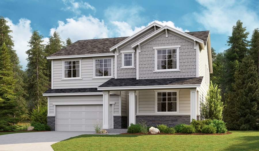 The Andrea Elevation B Exterior B of the Andrea plan