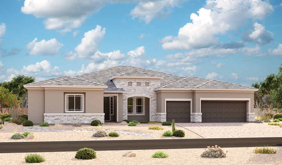 The Robert Elevation C Exterior C of the Robert plan