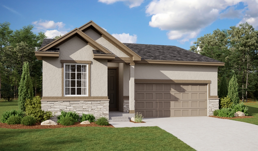Exterior G of the Cypress plan