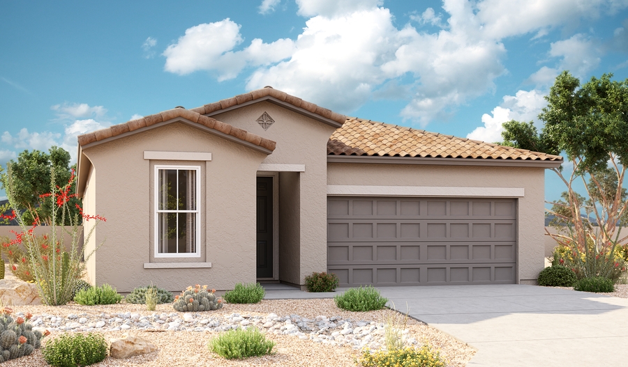 Exterior A of the Sapphire plan