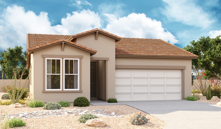 Exterior B Of the Sapphire plan