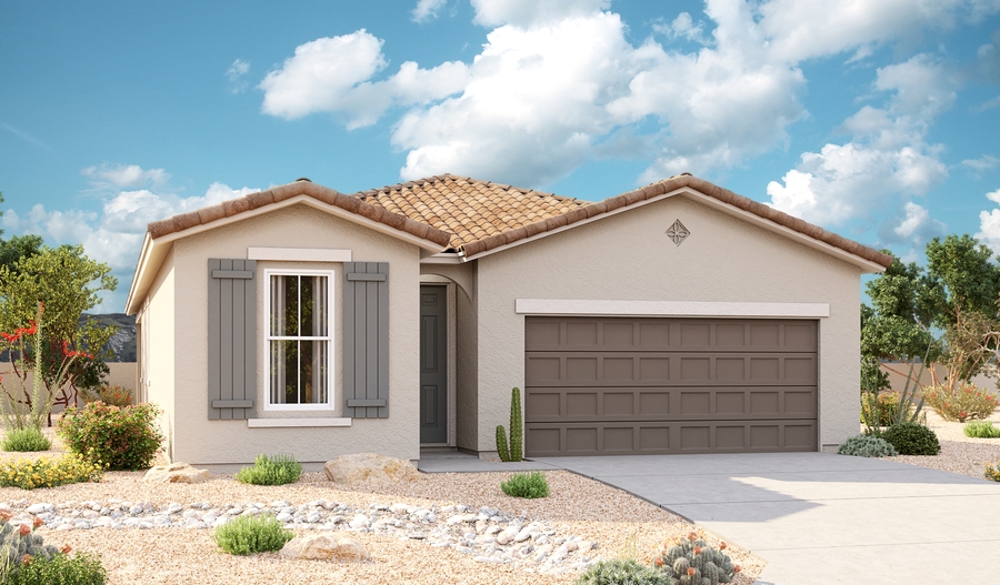 Exterior A of the Sunstone plan