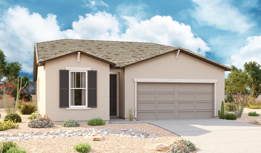 Exterior B of the Sunstone plan