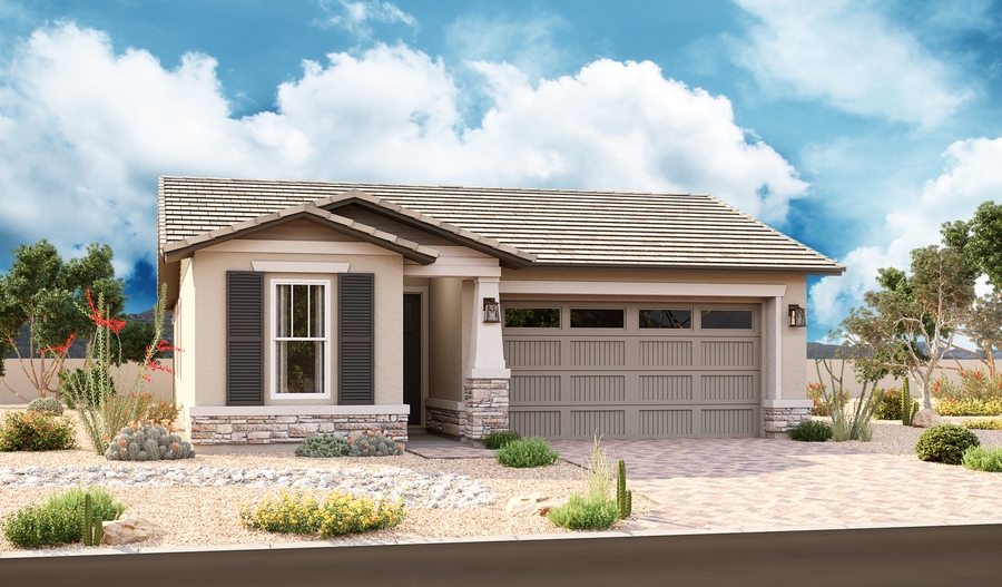 Exterior B of the Larimar plan