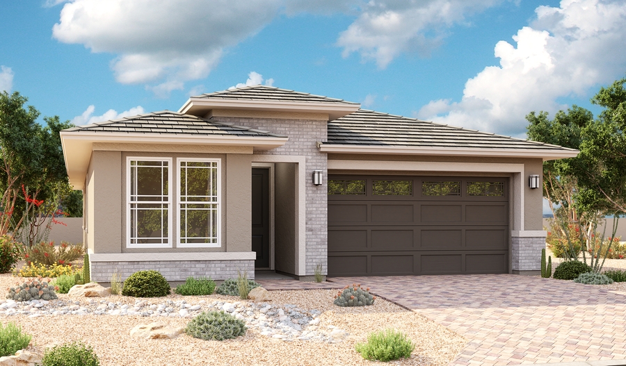 Exterior C of the Sapphire plan
