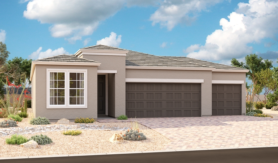 Exterior C of the Sapphire plan