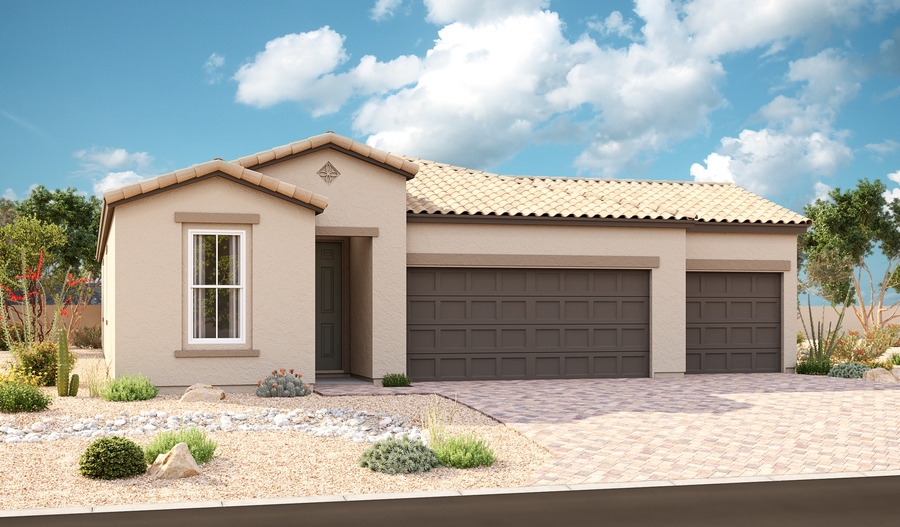 Exterior A of the Sapphire plan