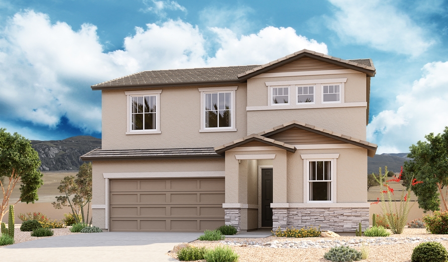 Exterior B of the Pearl plan