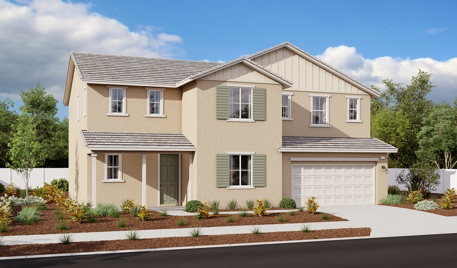 Exterior A of the Presley plan