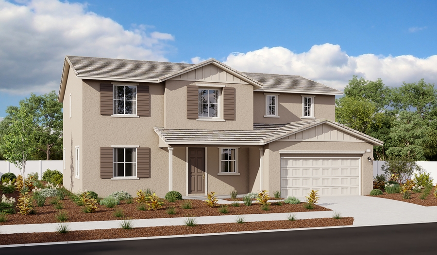 The Preston Elevation A Exterior A of the Preston plan