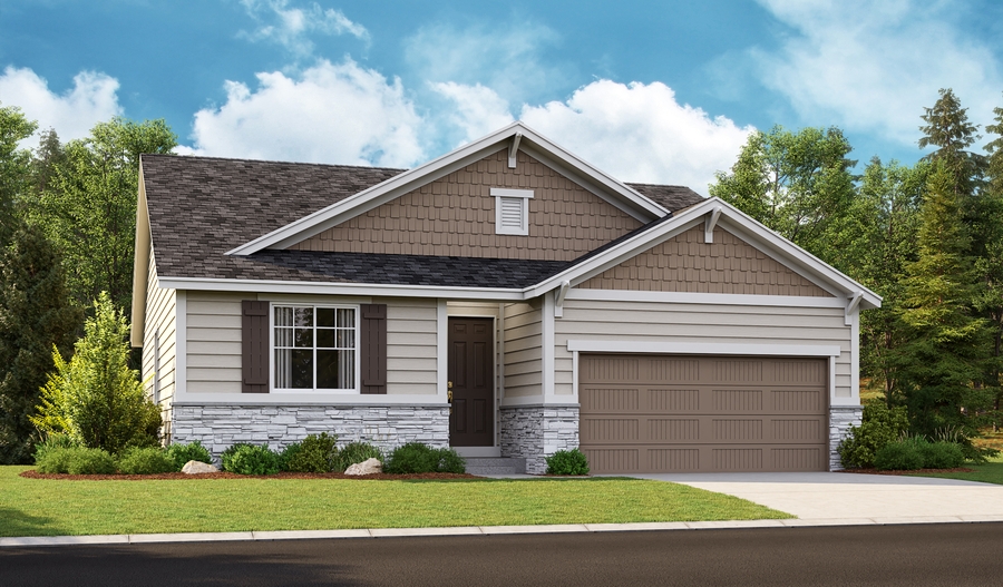 The Ponderosa Elevation B Exterior B of the Ponderosa plan