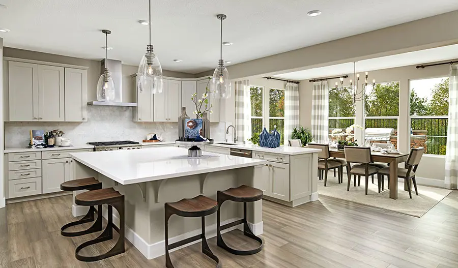 Kitchen nook of the Seth plan