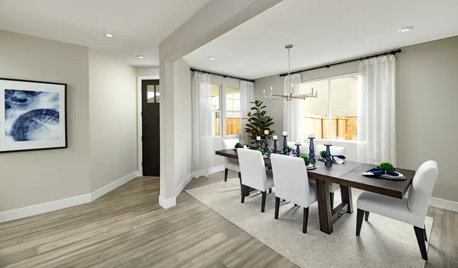 Dining room of the Seth plan