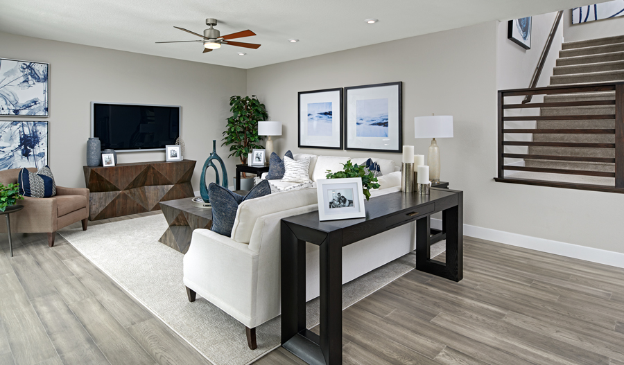 Family room of the seth plan