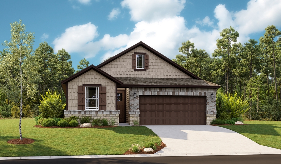 Exterior B of the Larimar plan