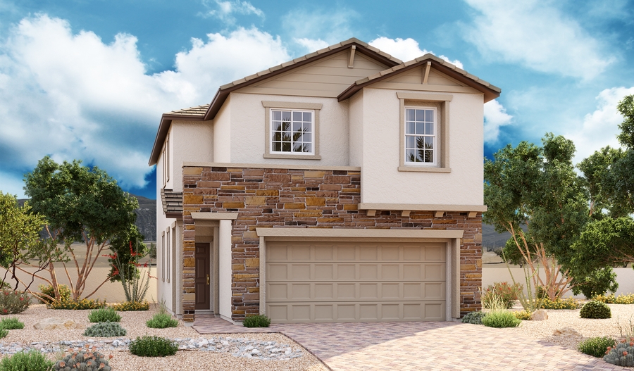 Exterior B of the Oleander plan