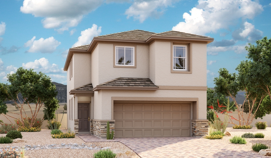 Exterior C of the Oleander plan