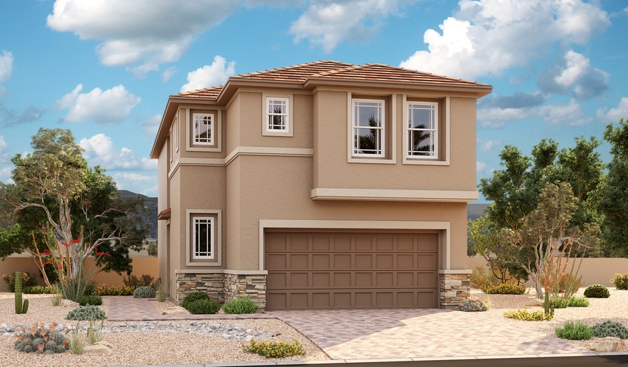Hibiscus floor plan at Seasons at Monarch Valley Richmond American Homes