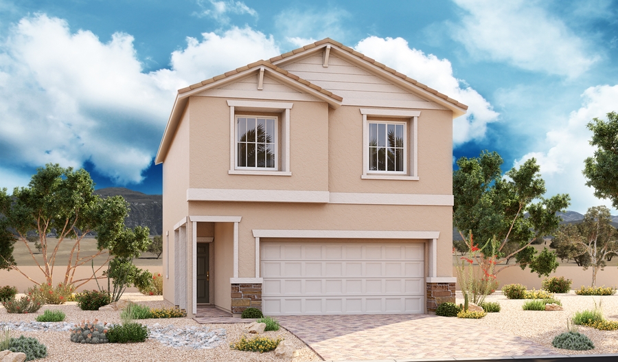 Exterior B of the Lantana plan