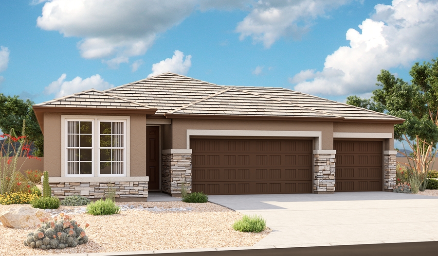 Exterior C of the Emerald plan