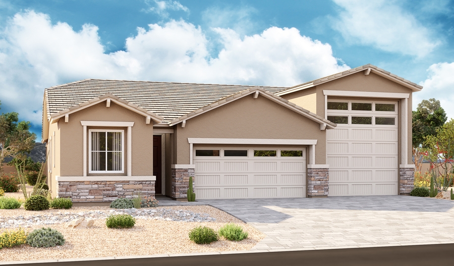 Exterior B of the Bronze plan