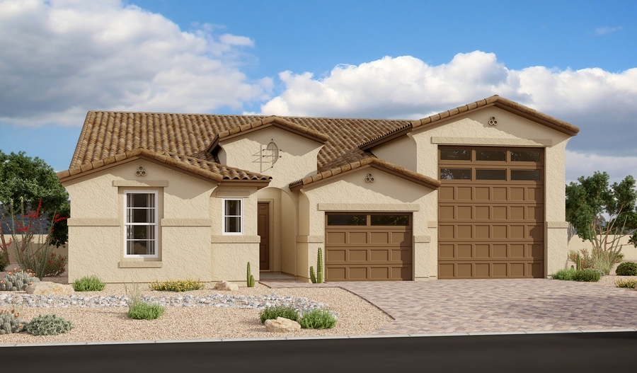 The Deacon Elevation A Exterior A of the Deacon plan