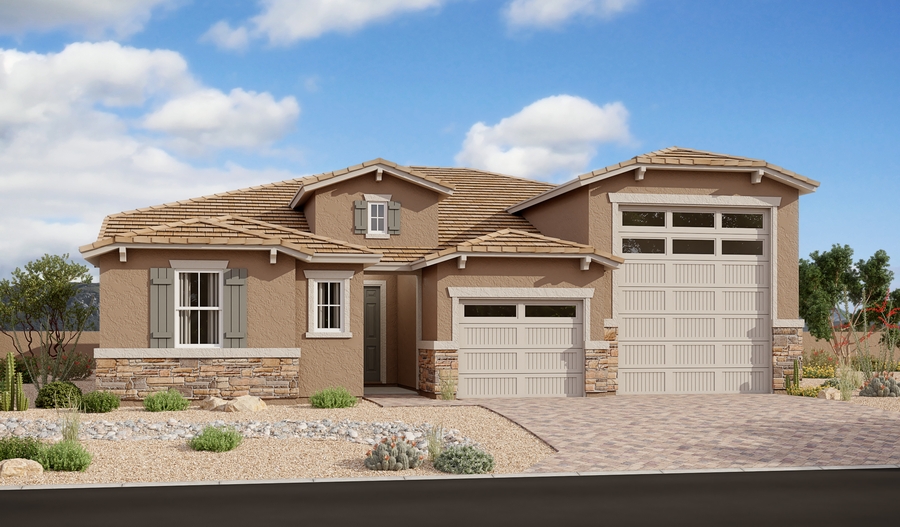 The Deacon Elevation B Exterior B of the Deacon plan