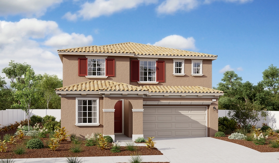 Exterior B of the Pearl plan