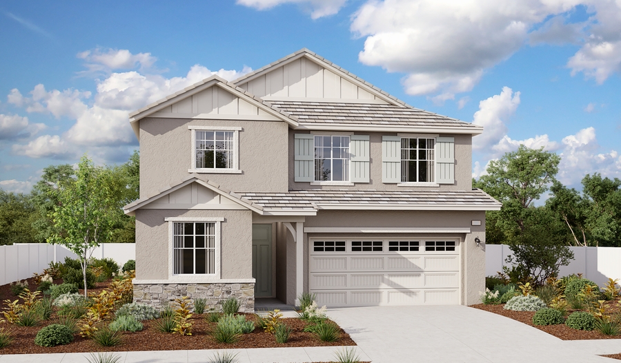 Exterior C of the Pearl plan