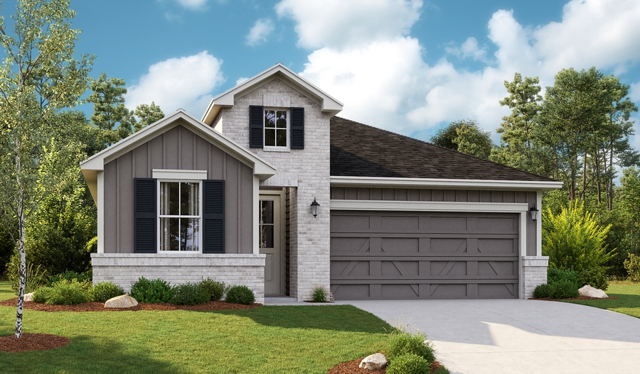 Exterior A of the Sapphire plan