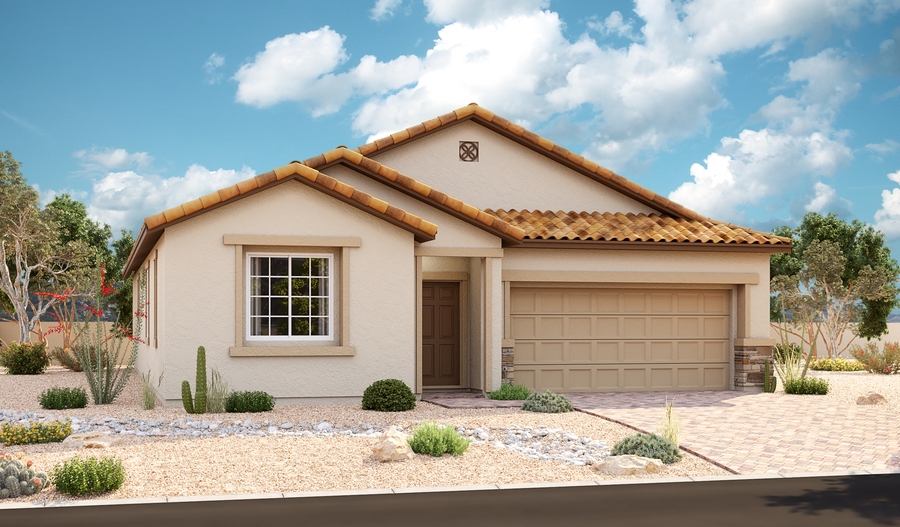 The Avalon Elevation D Exterior D of the Avalon plan