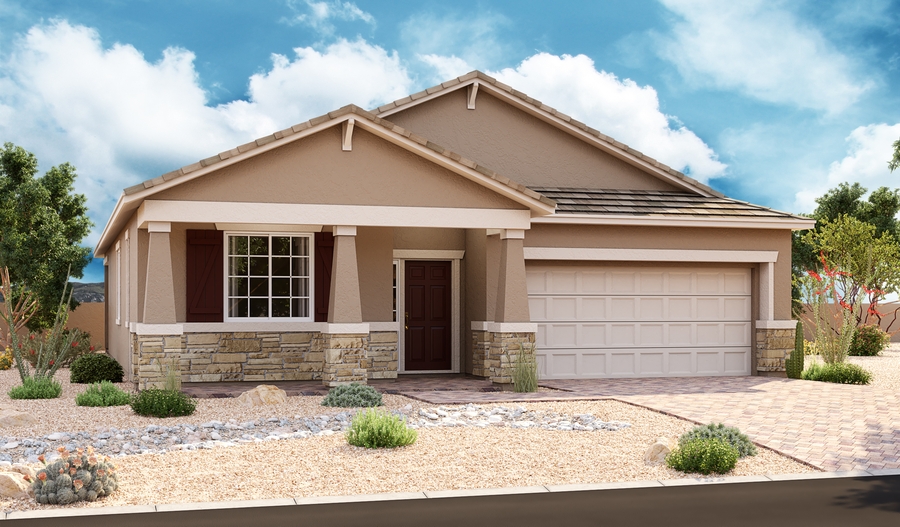 The Anika Elevation B Exterior B of the Anika plan